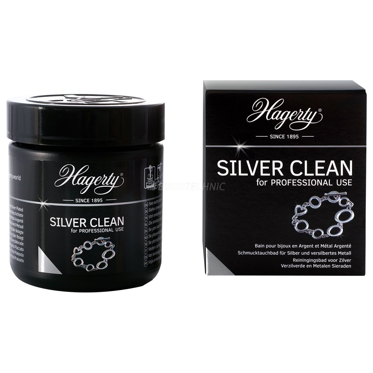 Hagerty Silver Clean Professional, bain d'immersion pour l'argent, 170 ml