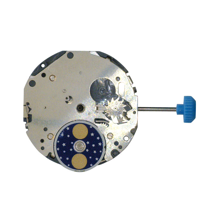 Mvt. Miyota 6P55 10 1/2''' DAY9 SC 3EYES MONTH MOON Quartz (364 | SR621SW)