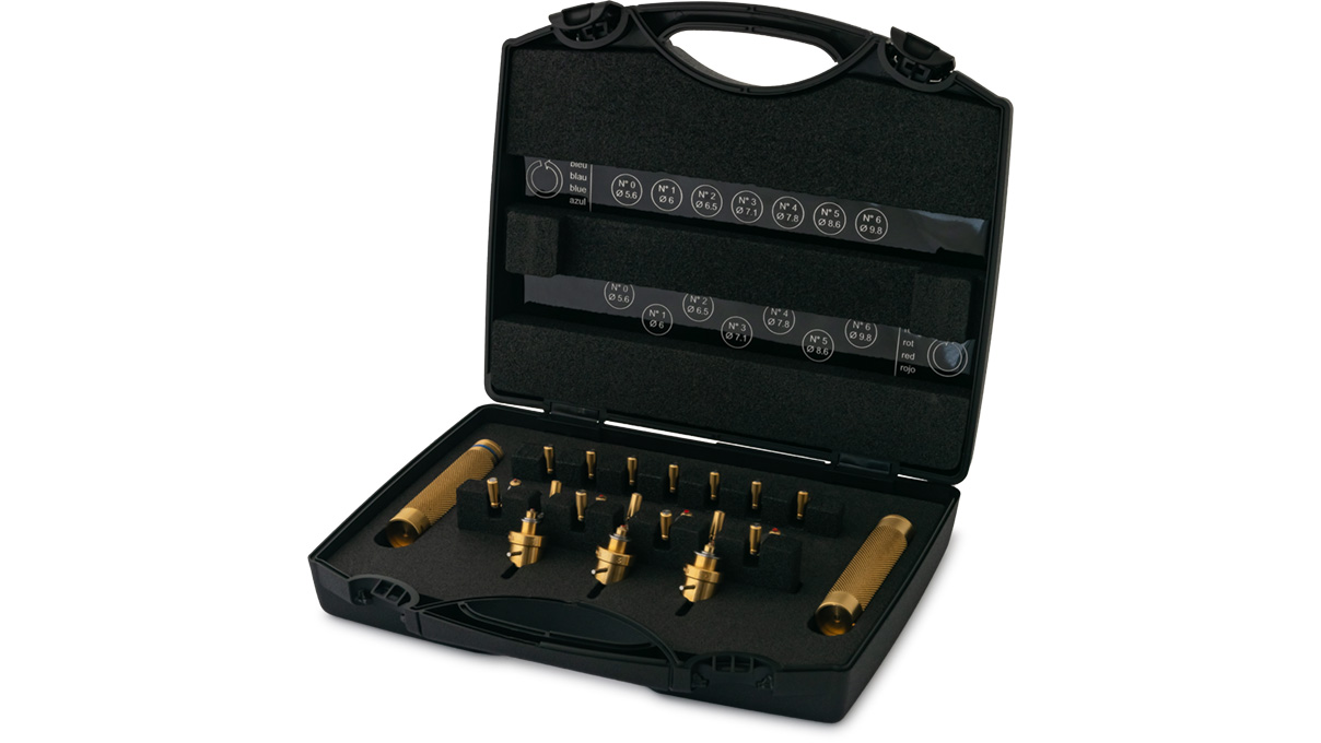 Bergeon 5355 Assortiment de estrapades pour ressorts Nivaflex et autres qualités d'acier