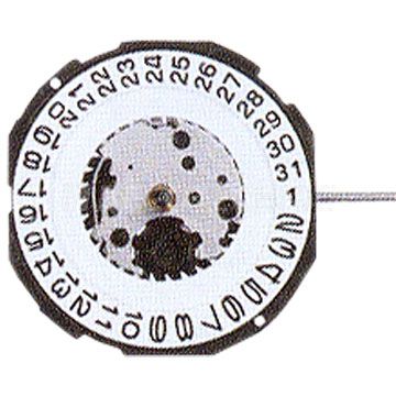 Mvt. Morioka (Seiko SII) PC32 H1 10 1/2''' DATE6 SC Quartz (377 | SR626SW)