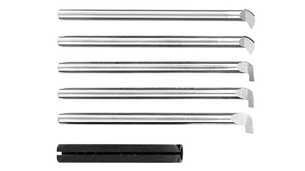 Proxxon Jeu d'outils de tournage pour PD 250/E, 6 pièces