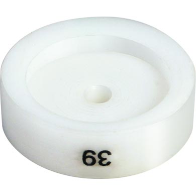 Tasseau delrin no. 39 (trou Ø 5 mm) pour Beco PROFI PRESS N° 202855