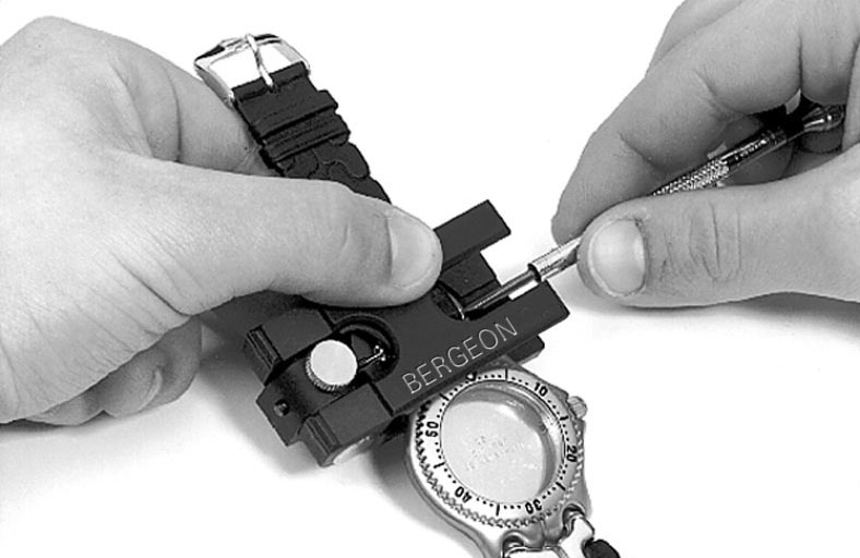 Bergeon 6670-S étau à main pour les bracelets