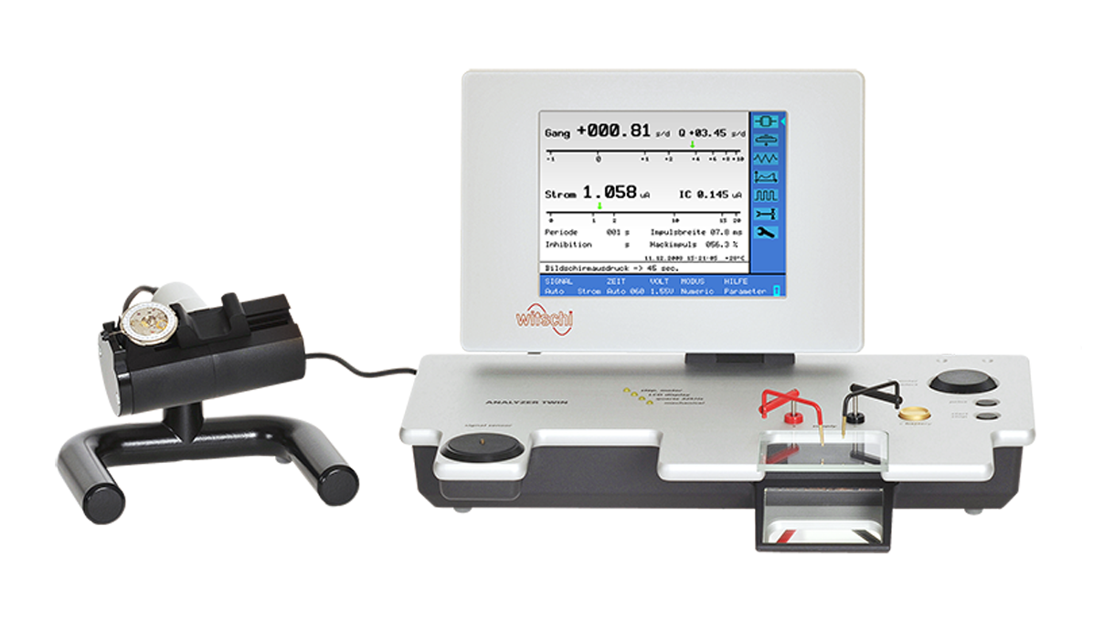 Witschi Analyzer Twin pour montres à quartz et mécaniques