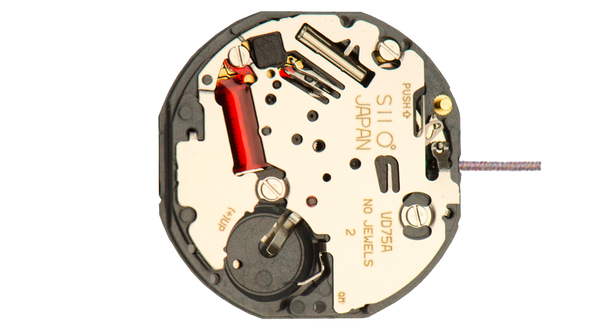 Mvt. Shiojiri (Seiko SII) VD75A 10 1/2''' SS Quartz (377 | SR626SW)
