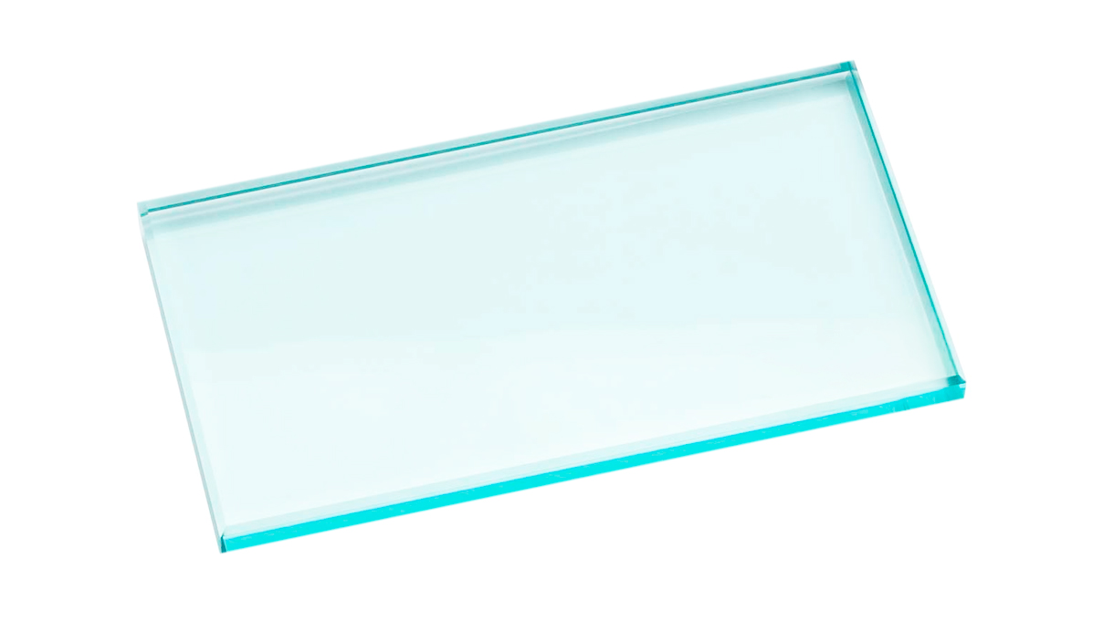Micromecalp Plaque en verre trempé pour table de lapidage T120S et T120L, largeur 120 mm