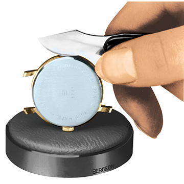 Bergeon 5394-PG coussin d'emboîtage, Ø 80 mm, noir