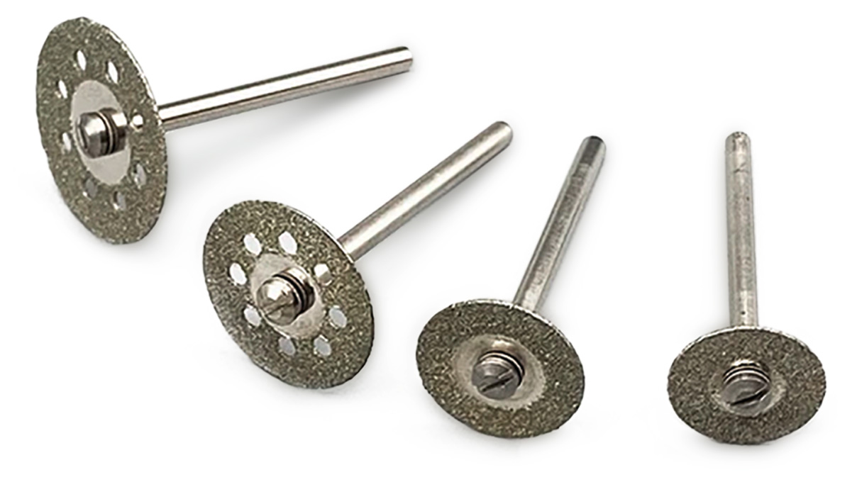 Jooltool Diamond Mini Cut-Off, jeu de disques de ponçage diamantés, 4 pièces