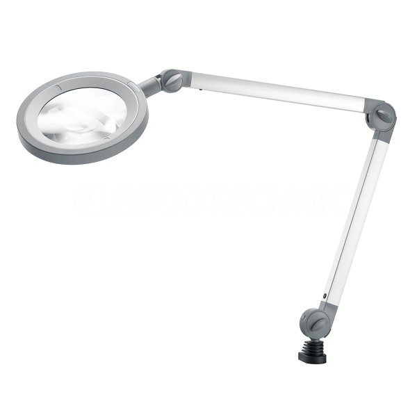 Waldmann Lampe à loupe MLD 850/750/D, 12W/100-240V, 50 / 60Hz, gradable en continu, lentille 3,5 dpt