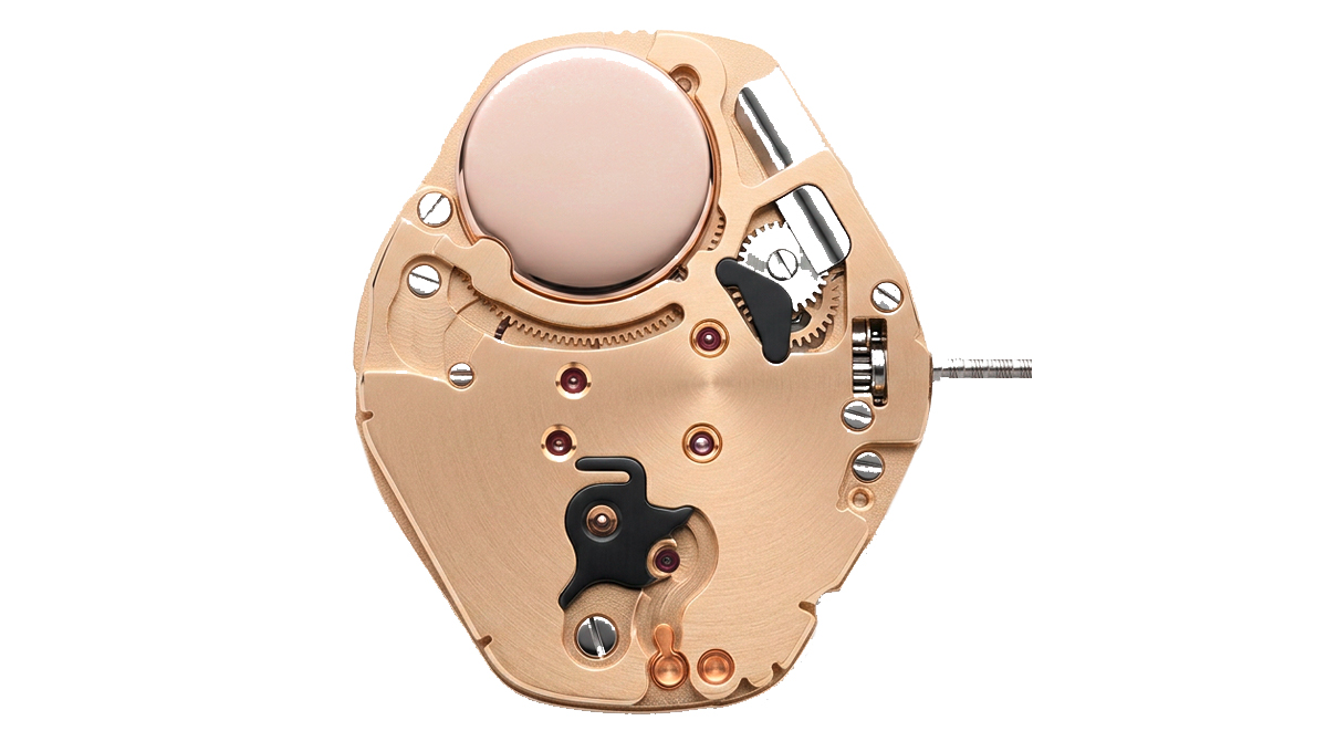 Mvt. Shiojiri (Seiko SII) Y121 H1 6 3/4 x 8''' SC Quarz (377 | SR626SW) - Plaqué or