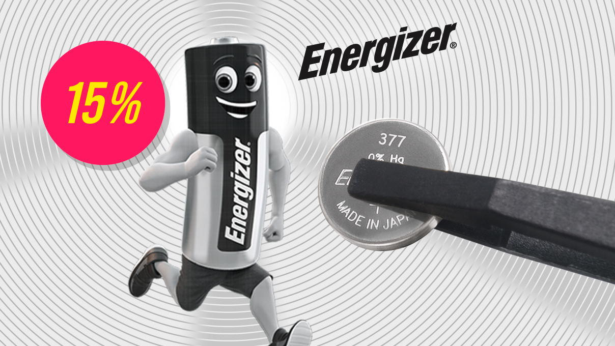 Energizer – 15 % de remise en nature