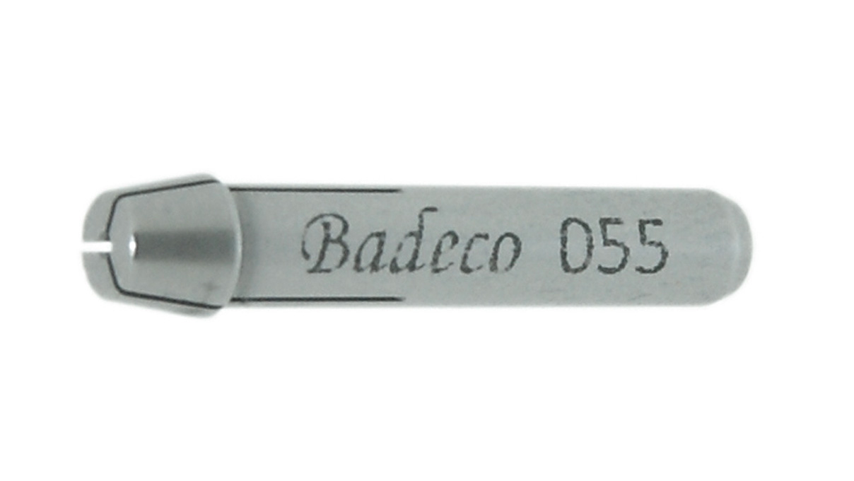 Badeco pince de serrage pour pièces à main à pince interchangeable, Ø 0,55 mm