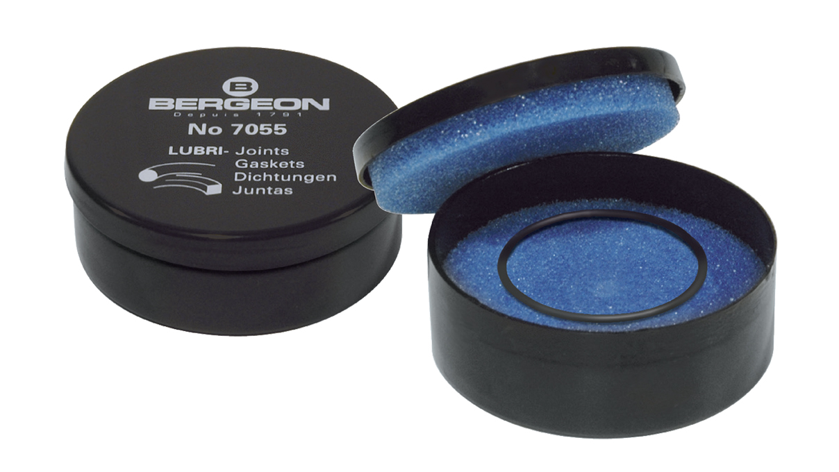 Bergeon 7055 Lubri-Joints, boîte de lubrification, avec graisse