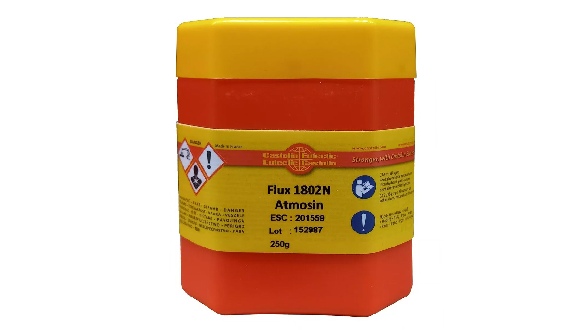 Flux Castolin 1802 N pour brasures à l'argent, 250 g