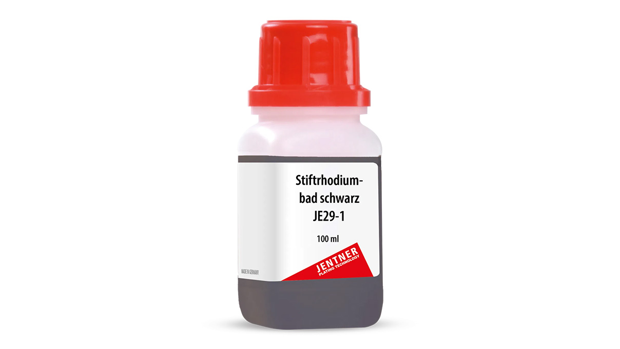 Jentner electrolyte de rhodium noir JE29-1 pour stylet, 2 g Rh/100 ml, prêt à l'emploi, 100 ml