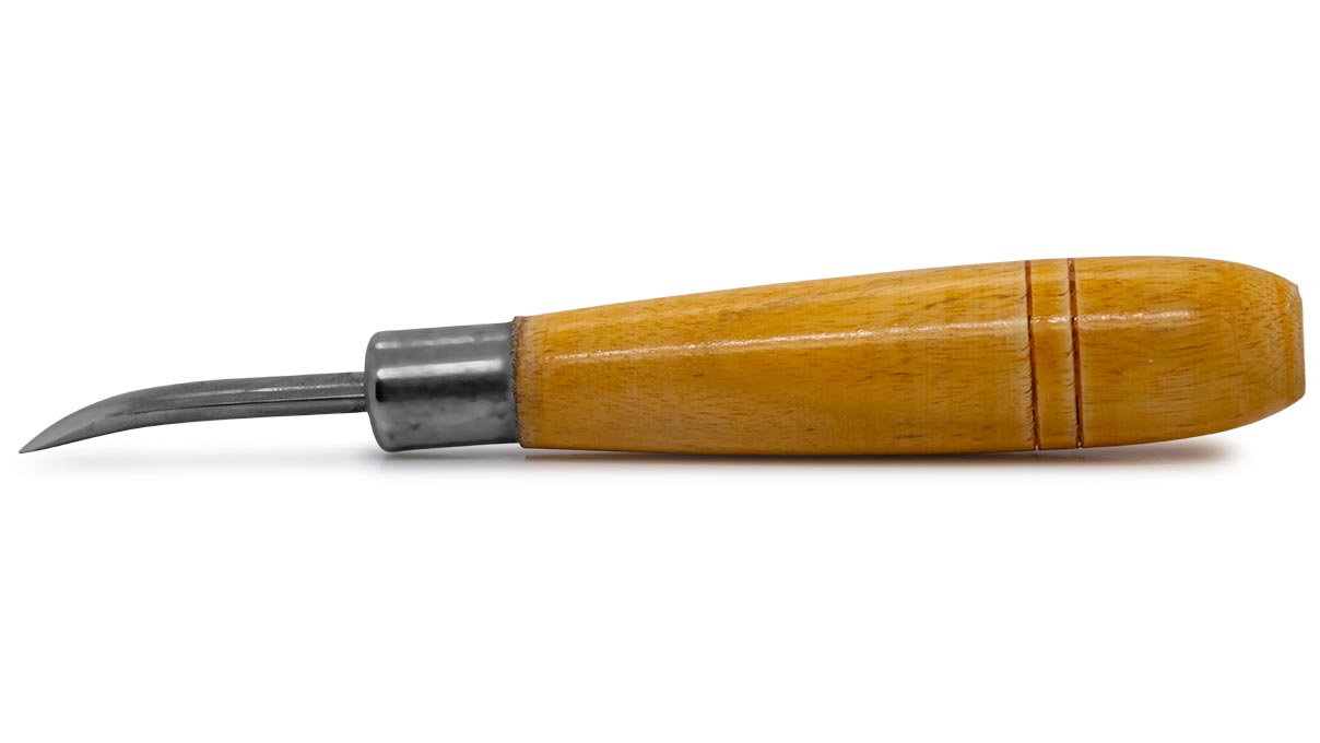 Outil pour ouvrir et fermer les montures, pointe courbée