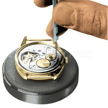 Bergeon 5394-PG coussin d'emboîtage, Ø 80 mm, noir