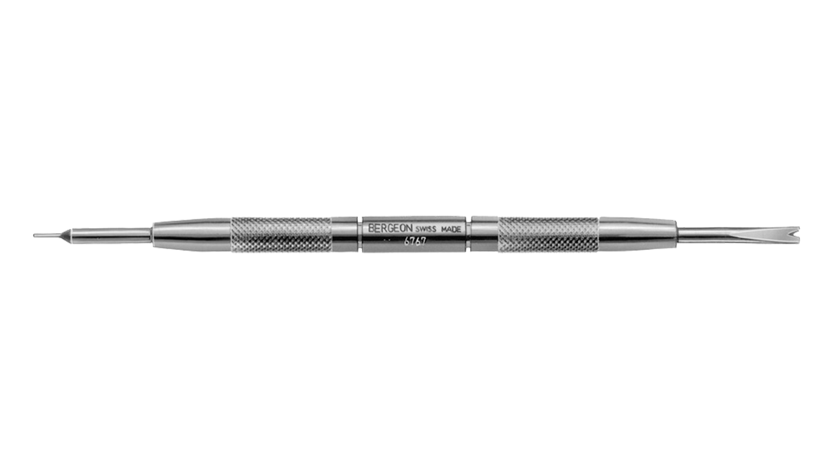Bergeon 6767-F outil aux barrette, avec fourchette fine, 145 mm