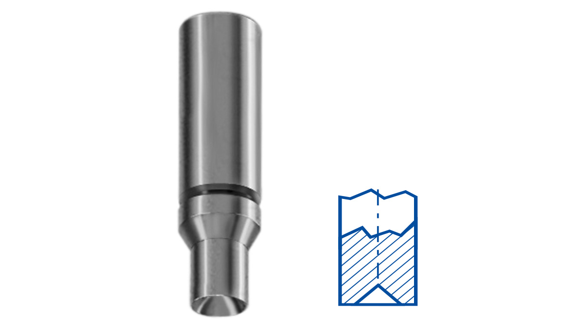 Bergeon 31000-1 Outils à resserrer les trous d’aiguilles d’heure, Ø 1,75 mm