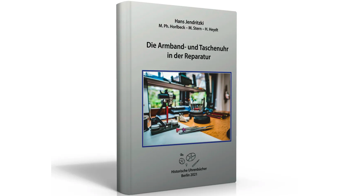 Ouvrage technique « Die Armband- und Taschenuhr in der Reparatur », nouvelle édition 2021, livre de
Jendritzki, Horlbeck, Stern, Heydt, ISBN 978-3-939315-23-0, en langue allemande