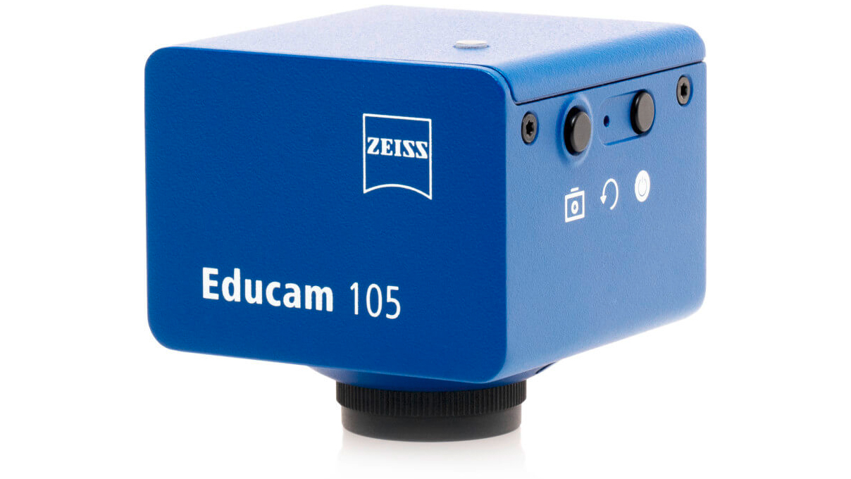 Zeiss Educam 105 R2 color : caméra microscopique 5 mégapixels, Ethernet, option WLAN via dongle USB