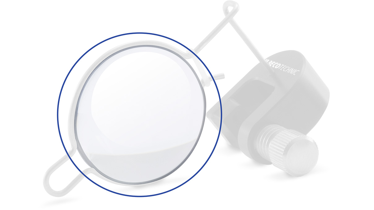 Lentille de remplacement pour loupe de lunettes, 10x, droite N° 219617 et gauche N° 219618