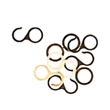 Paquet de 5 paires de crochets de chaîne et d'œillets pour grandes horloges