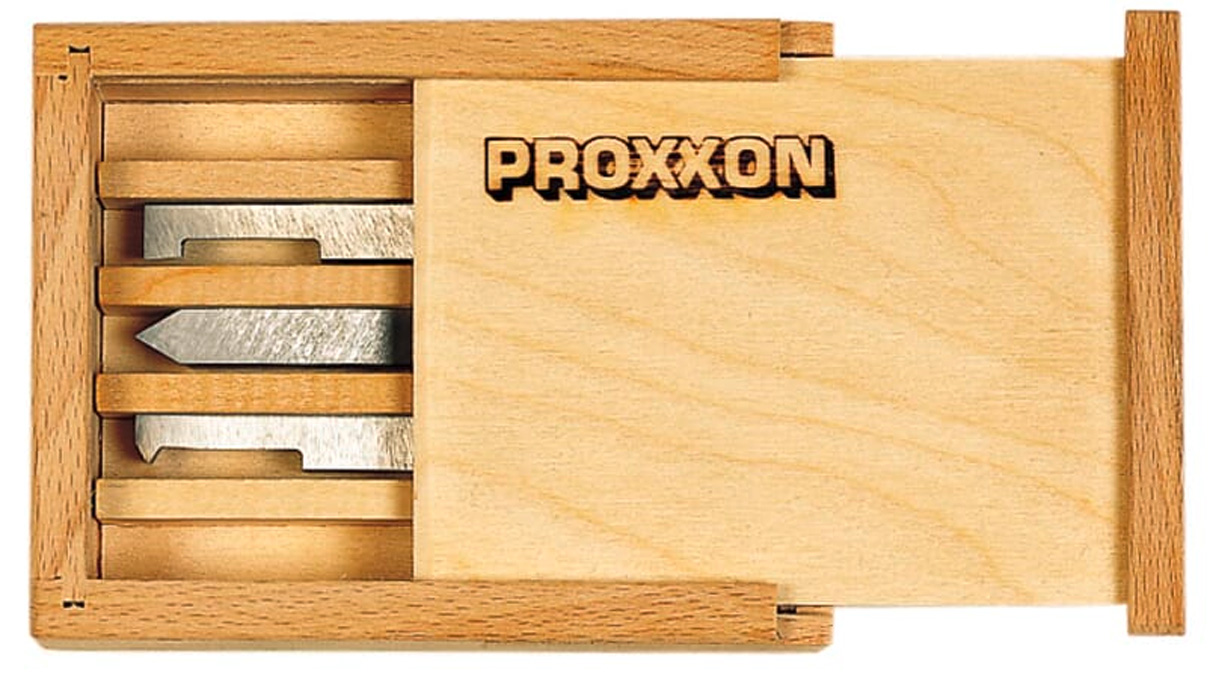 Proxxon Jeu d'outils de tournage pour PD 250/E, 3 pièces