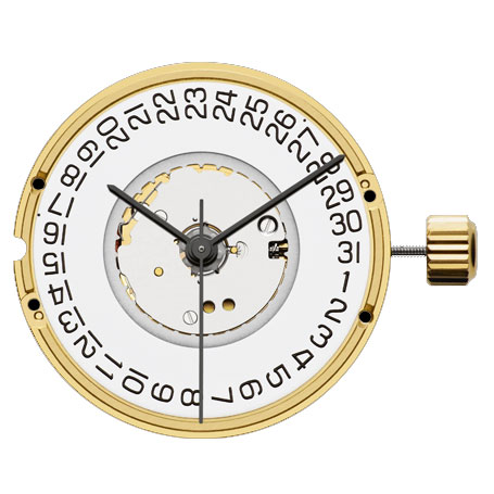 Mvt. ETA F06.115 MH1 11 1/2''' DATE3 NO SC Quartz (371 | SR920SW) - HeavyDrive