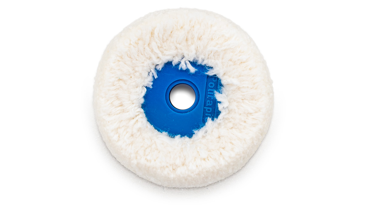 Brosse circulaire coton Ø 50 mm Epaisseur 18 mm - centre plastique