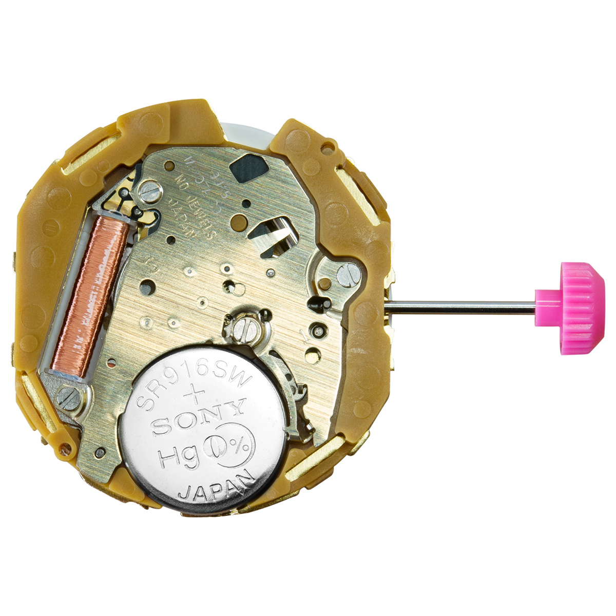 Mvt. Miyota 9U15 10 1/2''' DATE6 NO SC Quartz (373 | SR916SW)