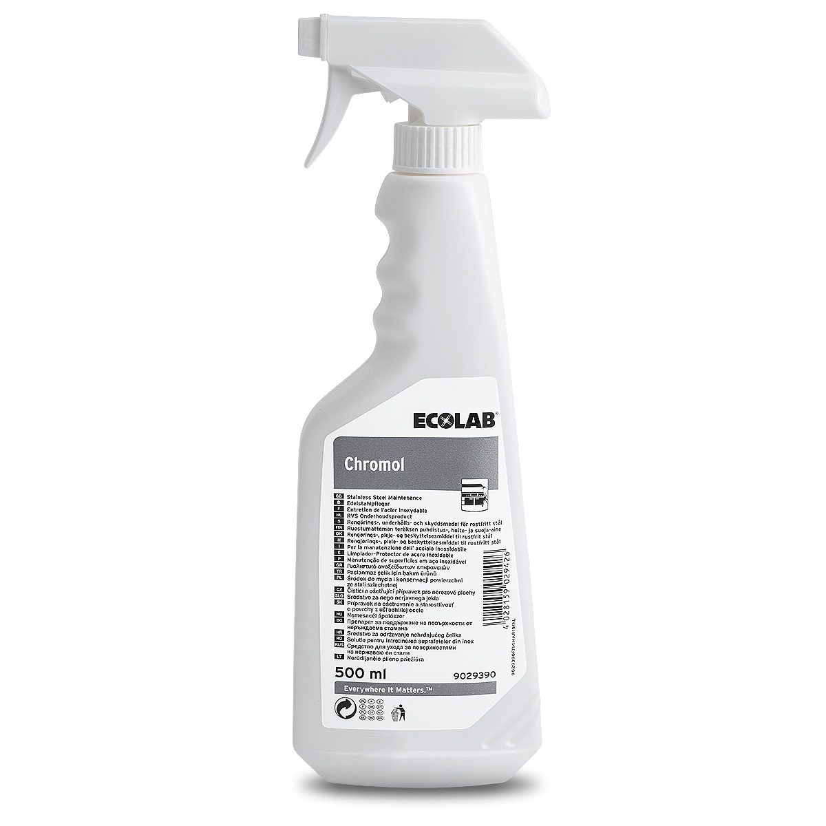 Chromol agent de polissage pour l'acier inoxydable, 500 ml