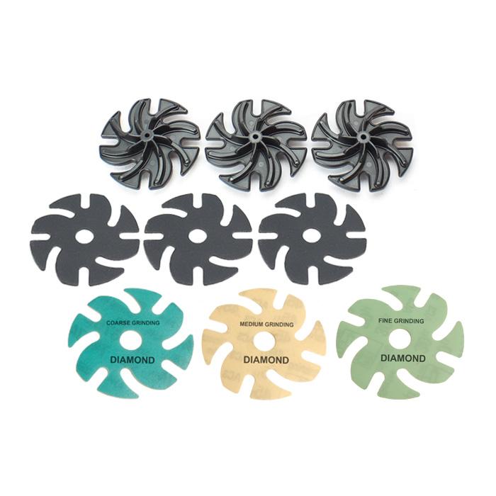 Kit Jooltool set pour le meulage du métal du, Ø 75 mm