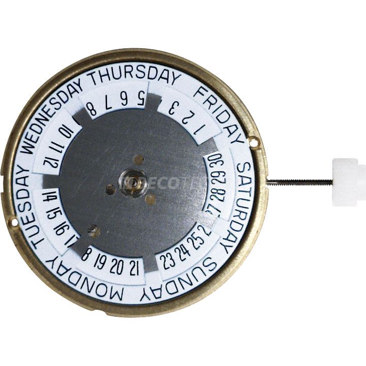 Mvt. ETA 255.122 H2 11 1/2''' DATE6/DAY12 SC Quartz (373 | SR916SW)