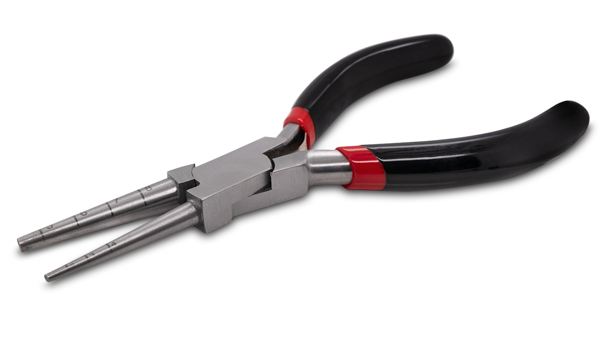 Pince de précision pour la réalisation de boucles, rond