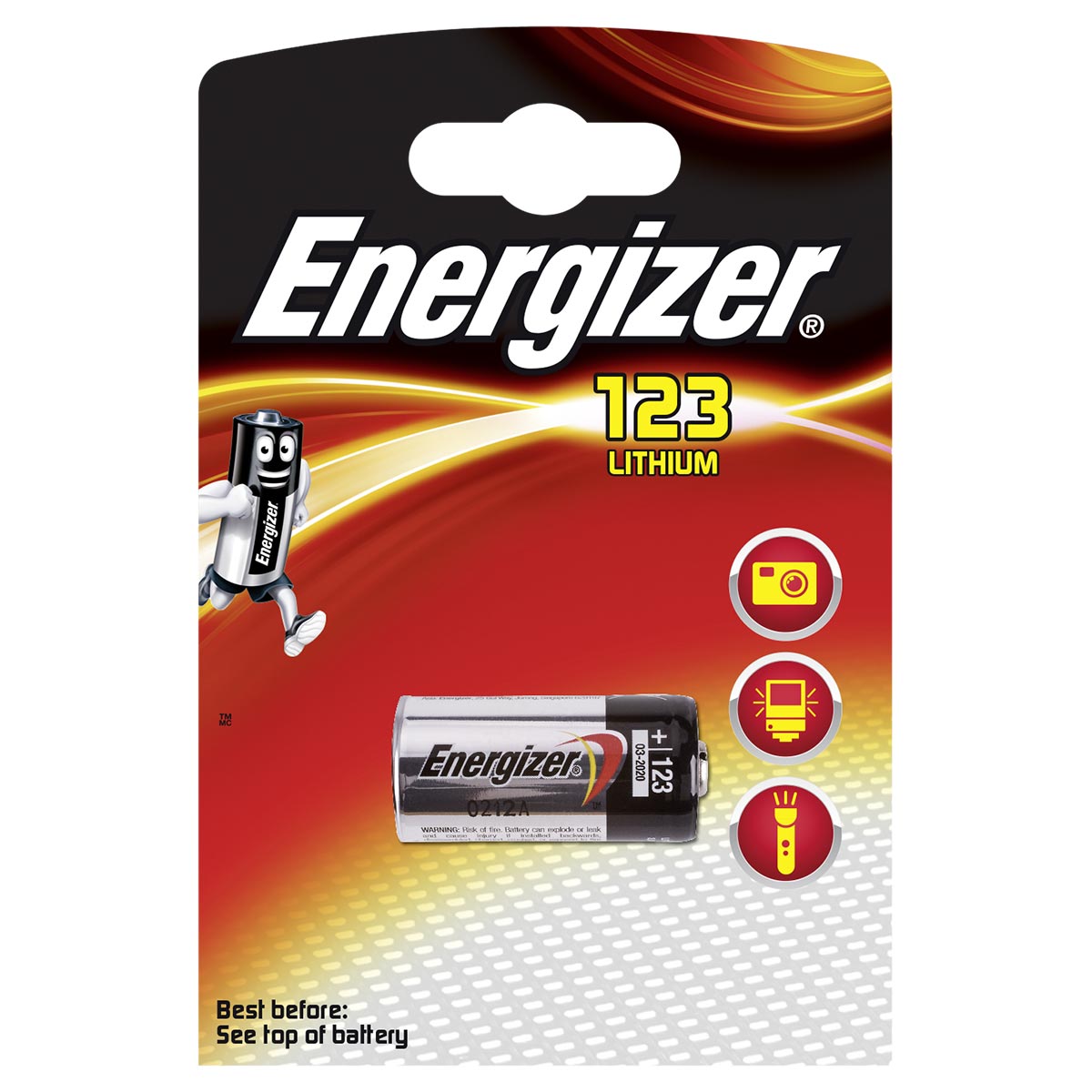 Energizer Photo-Lithium pile à 3V