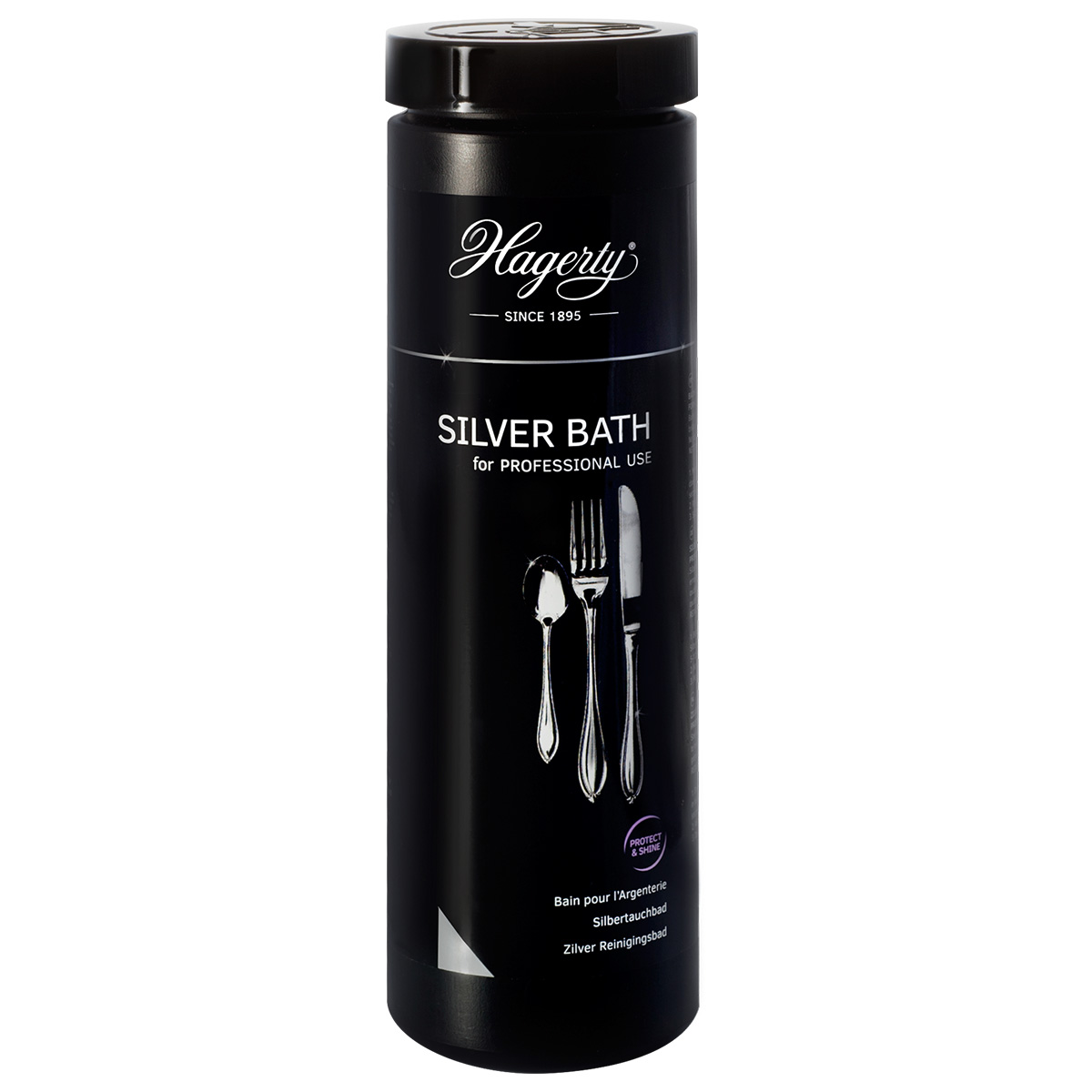 Hagerty Silver Bath for professional use, nettoyeur d'argenterie, 580 ml