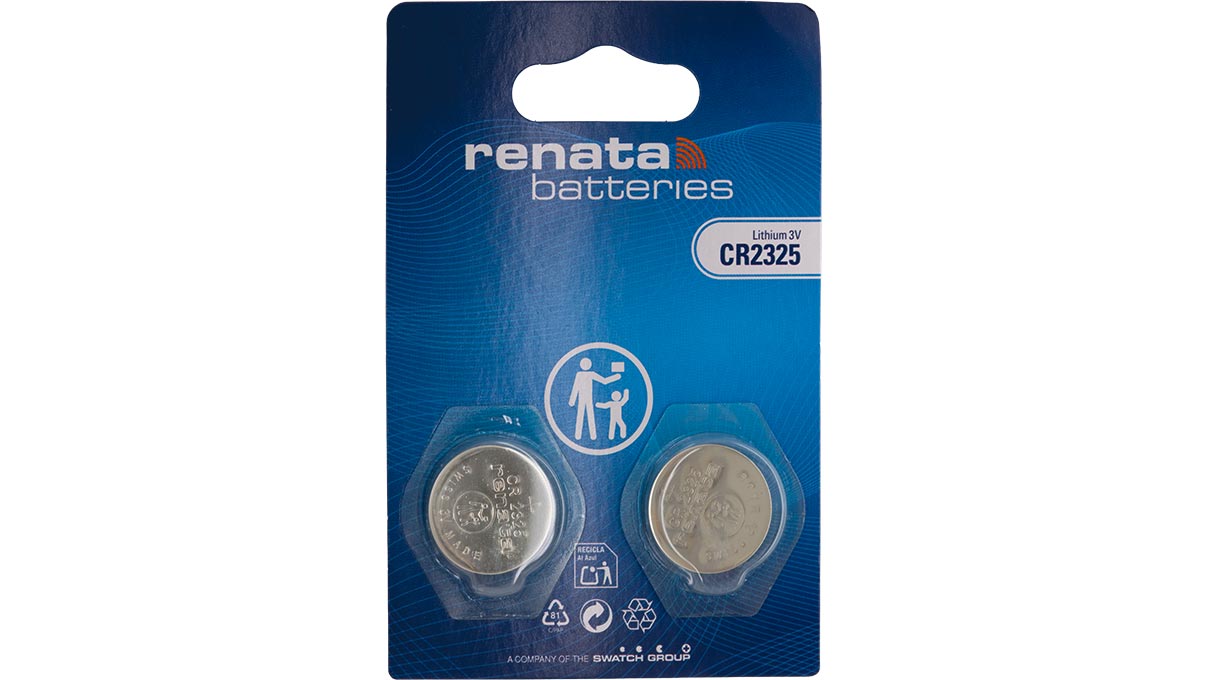Renata CR 2325 lithium, lot de 2