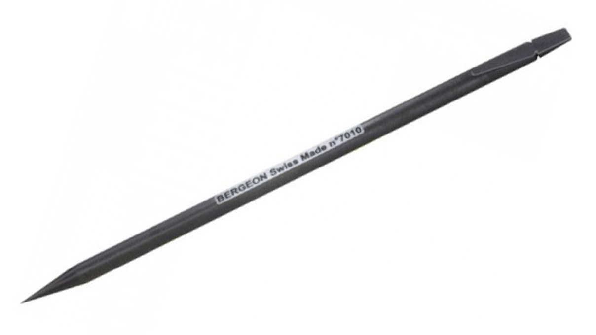 Bergeon 7010 Cheville synthétique avec une exrémité pointue et une plate