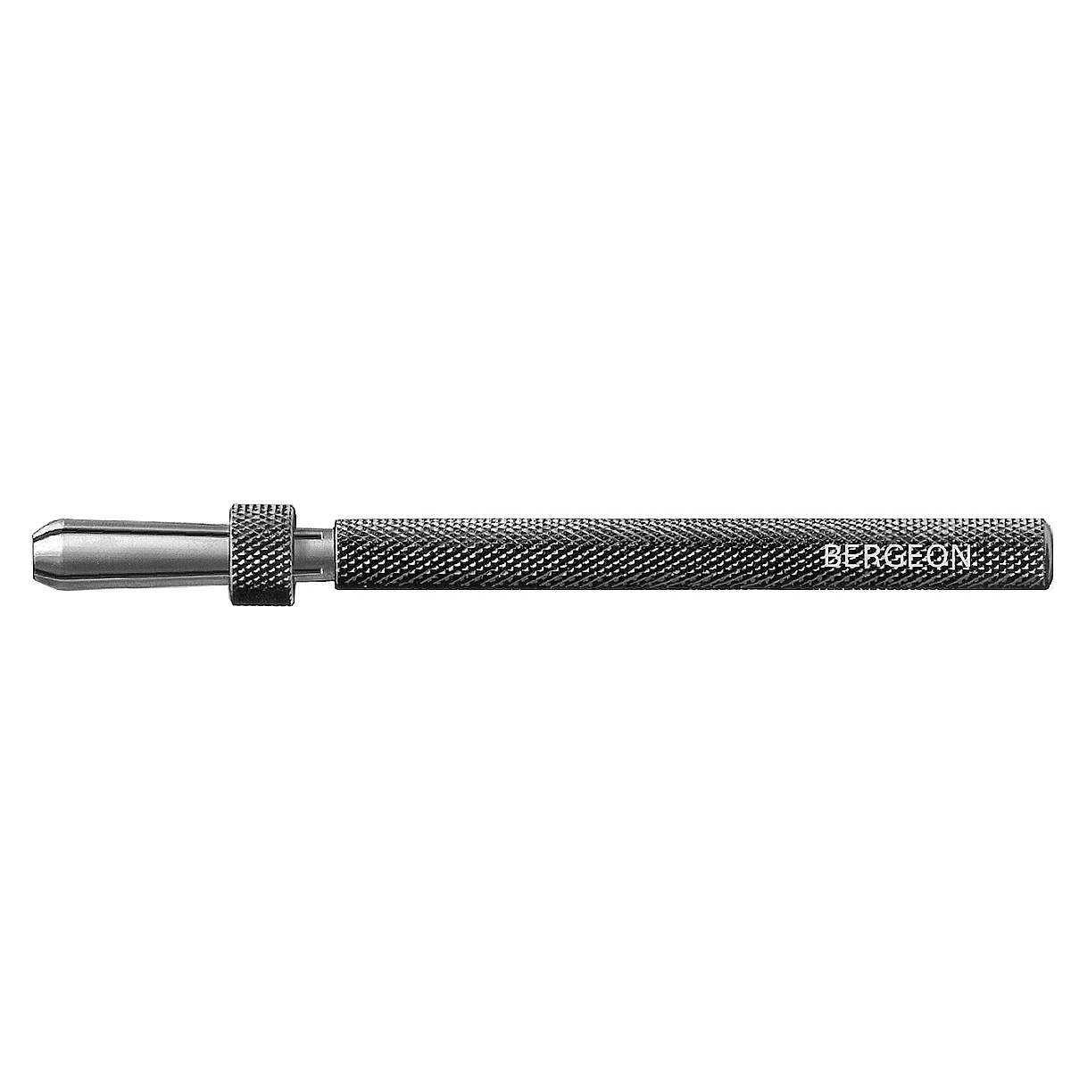 Bergeon 30432 mandrin de serrage à coulant, ouverture 0 - 1,5 mm, longueur 110 mm