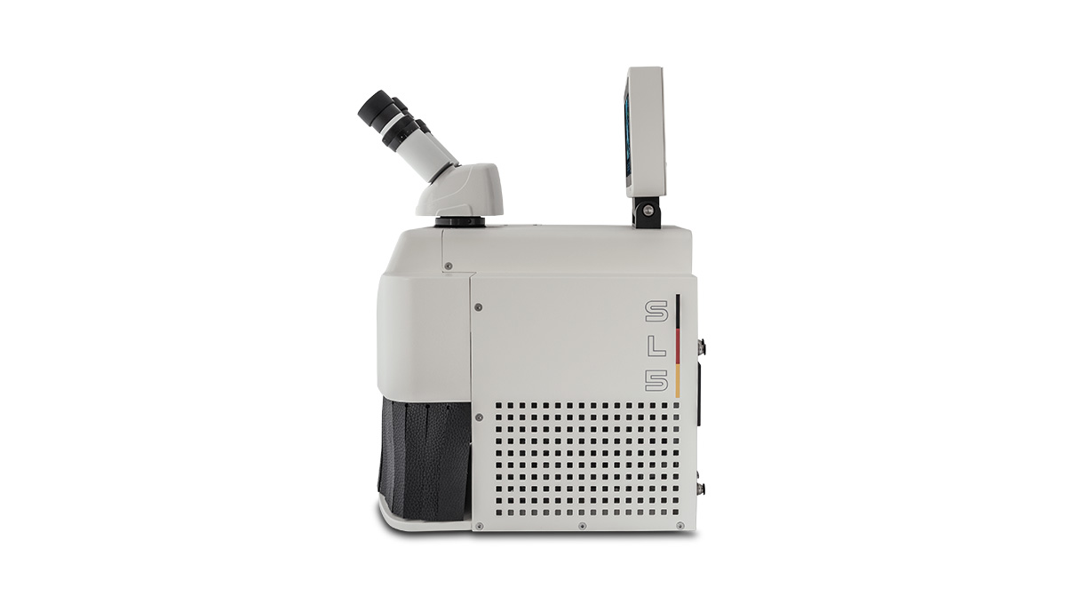 Siro Lasertec SL5 Système de soudage laser, dimensions compactes, avec écran intégré, avec caméra et
microscope, 30 W, 230 V