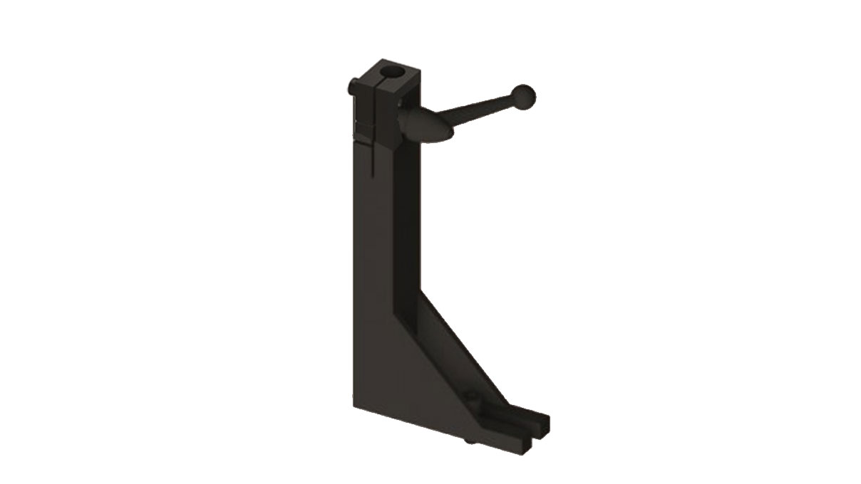 Support haut Crevoisier pour tables de lapidation (200 mm), idéal pour le ponçage vertical à la bande