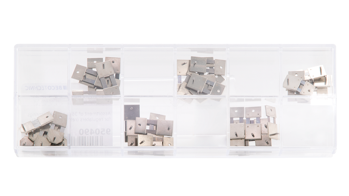 Assortiment de 36 Ressort de suspensions pour regulateurs (2, 3, 4, 5, 6, 38)