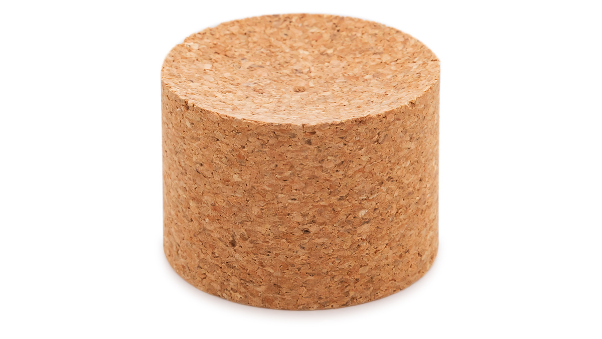 Porte-pièce, Liège, Rond, Réversible, Ø 35 mm