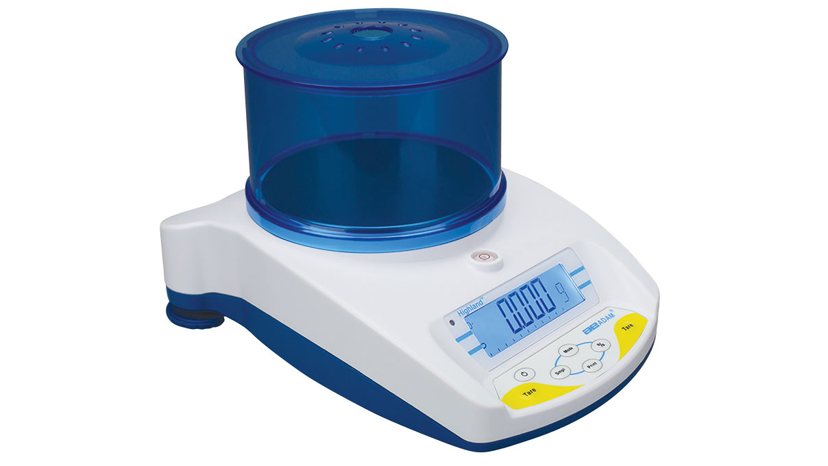 Adam balance de précision HCB 1002M, max. 1000 g, précision de lecture 0,01 g, étalonné