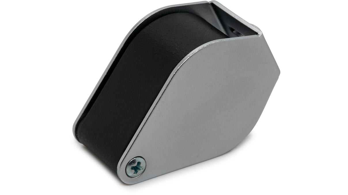 Eschenbach 117610, Loupe pliante en métal, aplanétique, grossissement 10x