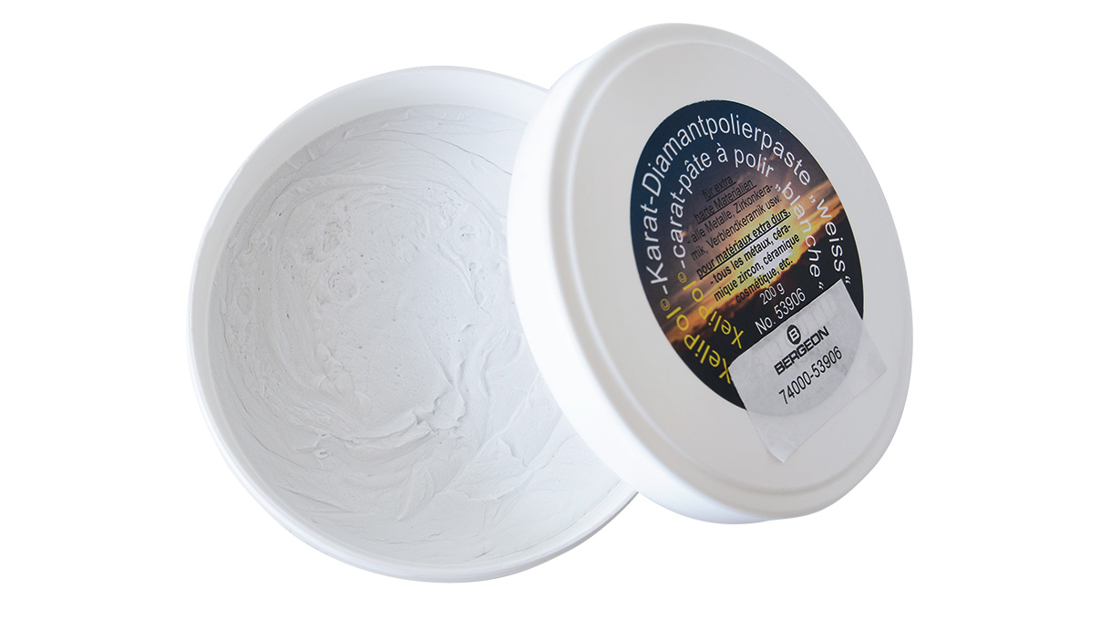 XeliPol Karat pâte à polir diamantée, blanc, 200 g