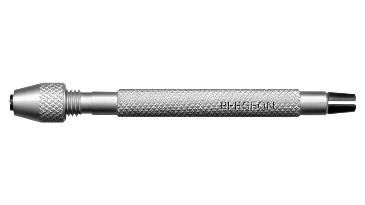 Bergeon 30022-2 mandrin, ouvertures 0,5 - 1 / 1 - 1,5 mm, length 90 mm