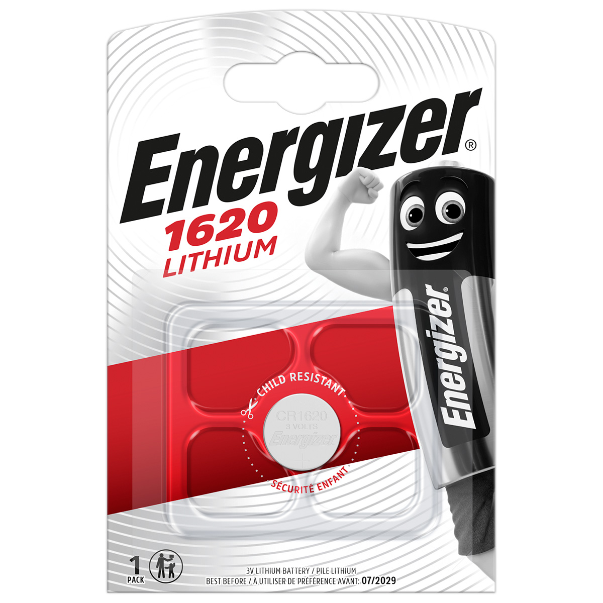 CR 1620 Energizer Lithium
