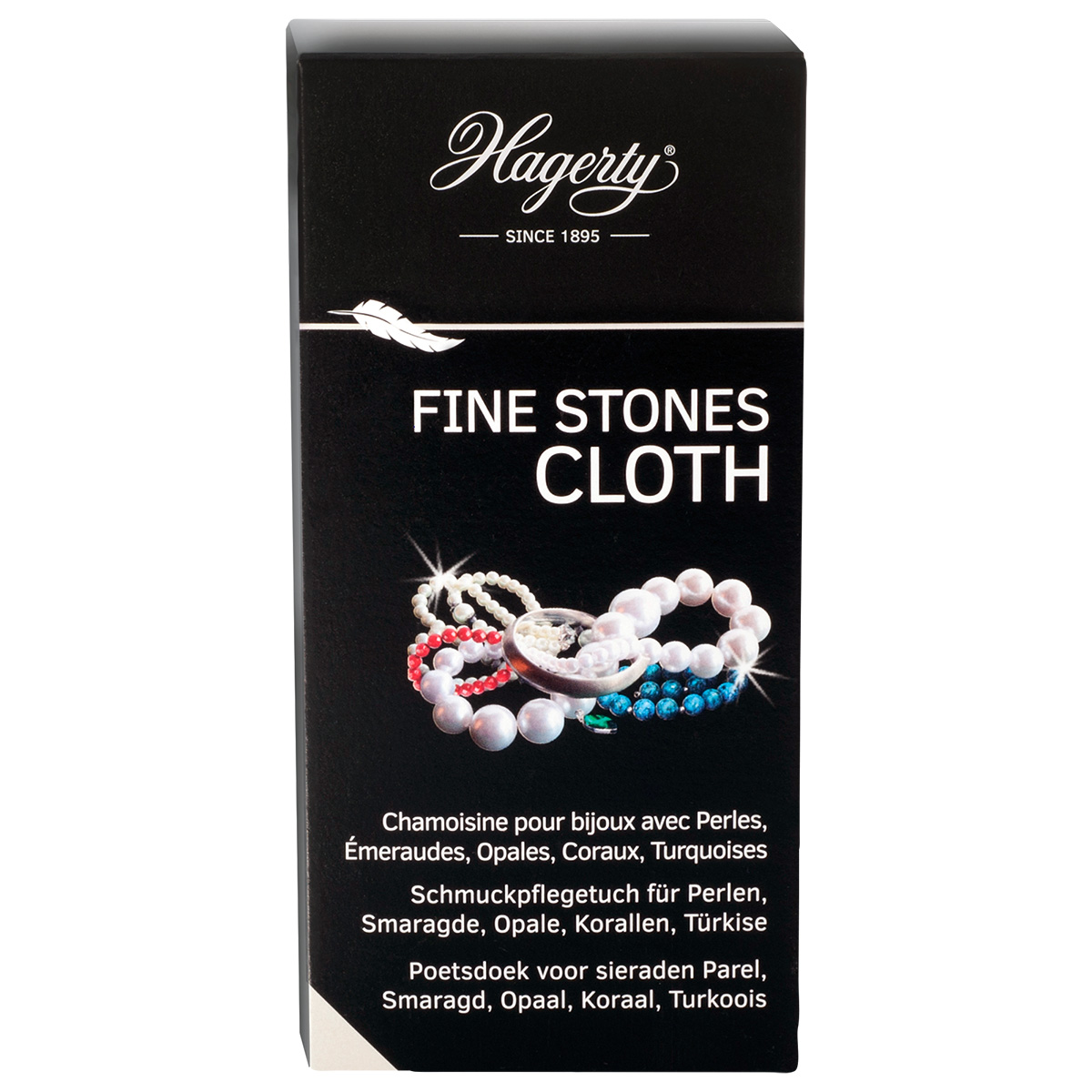 Hagerty Fine Stones Cloth, chiffon d'entretien pour pierres précieuses, 36 x 30 cm
